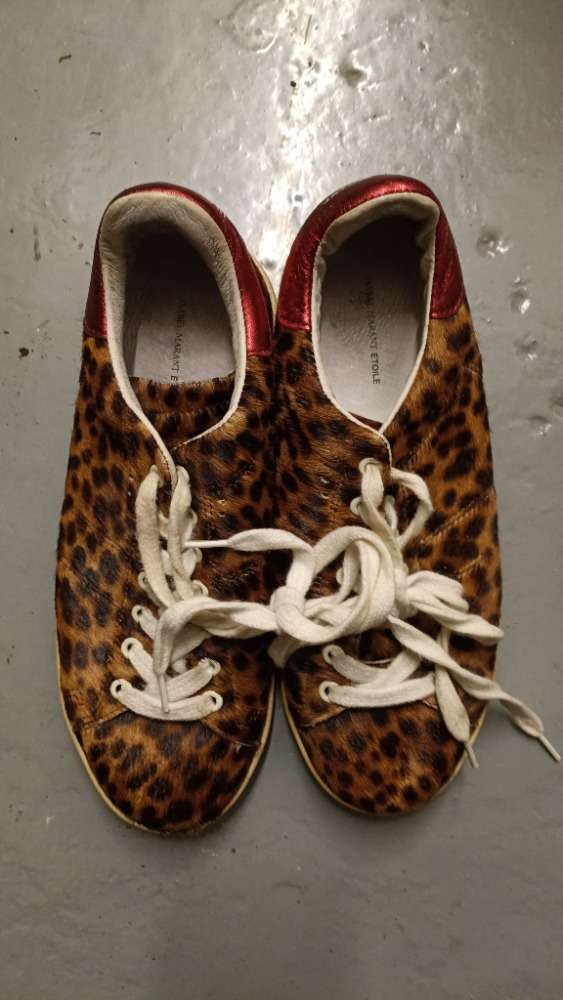 leopard print trainers by Isabel Marant