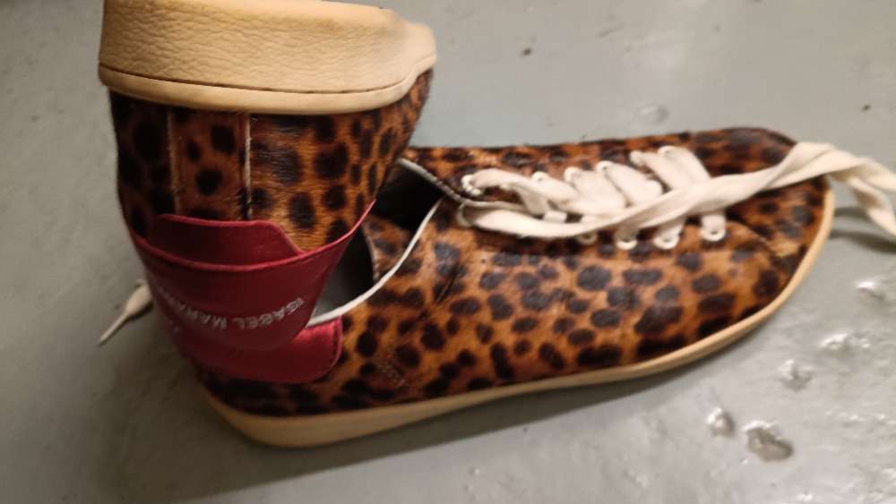 leopard print trainers by Isabel Marant