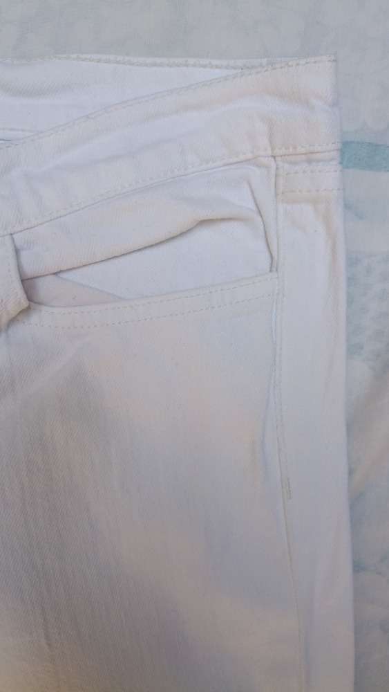 White bootcut jeans by J Brand