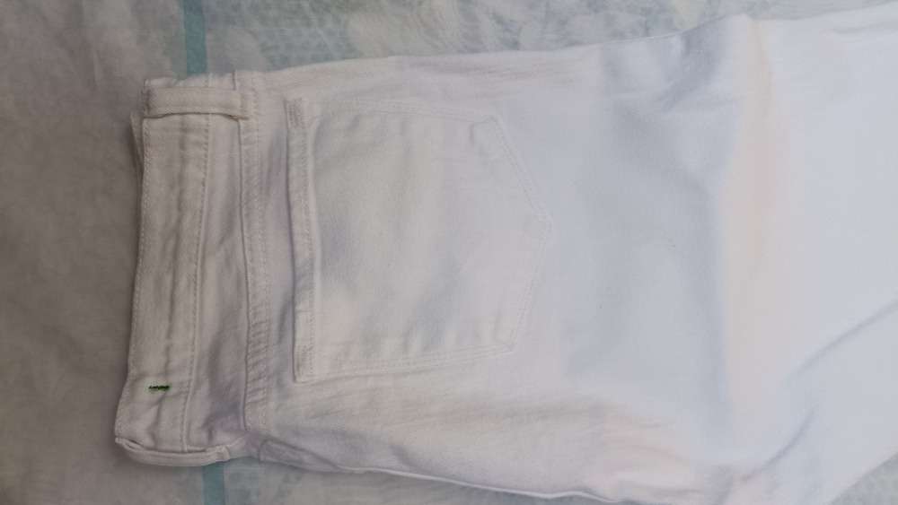 White bootcut jeans by J Brand
