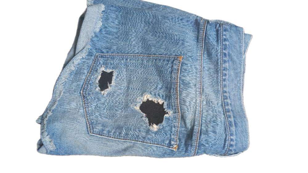 IRO denim hot pants shorts