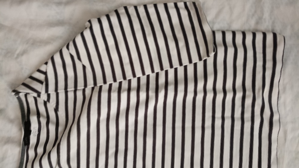 Breton top with stripes by Maje