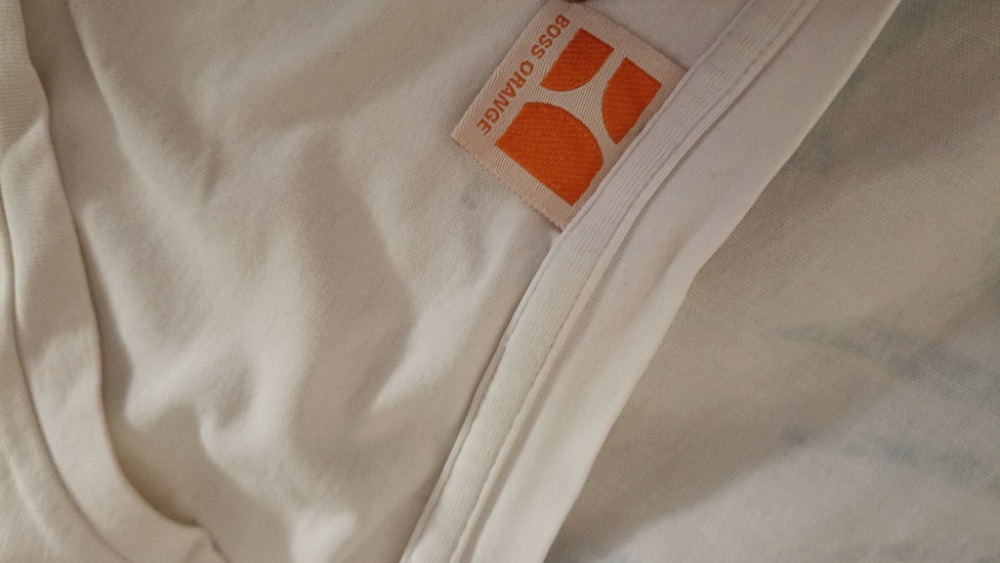 White loose t-shirt by Hugo Boss