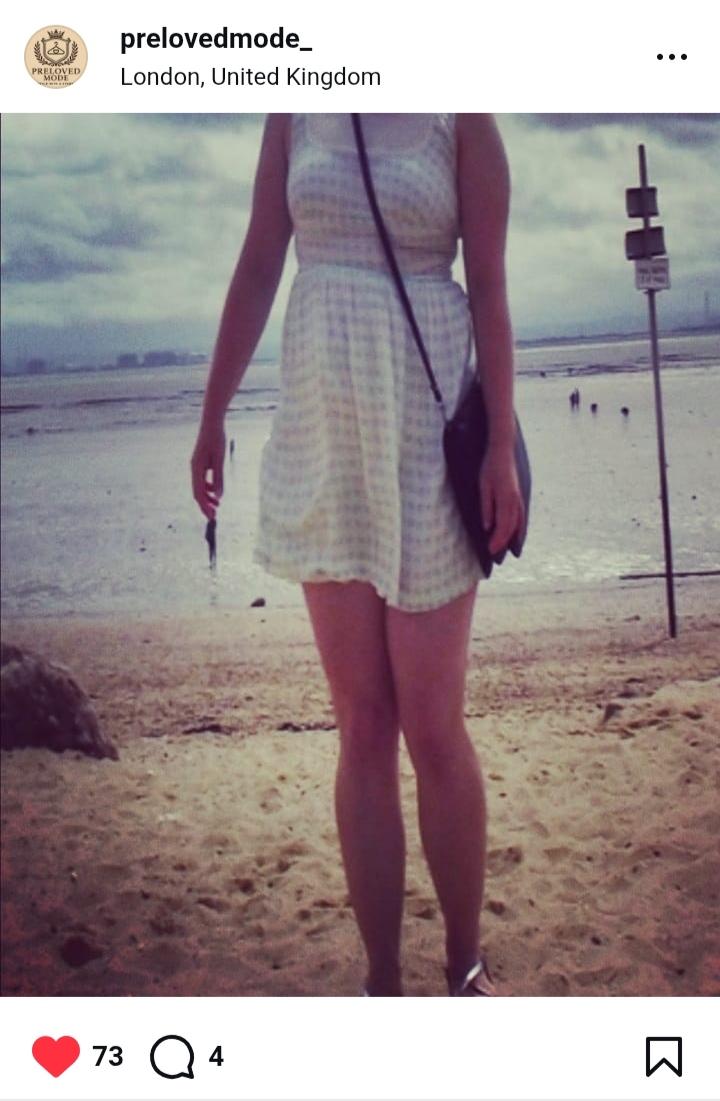 Marketa B L Windsor gingham style dress