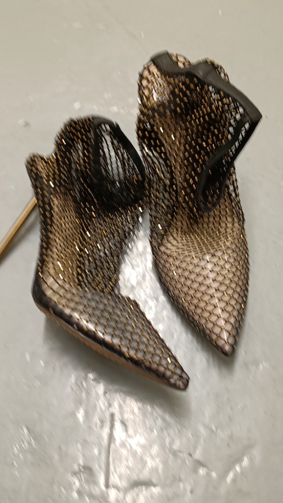 Mesh sock boots by Vince Camuto