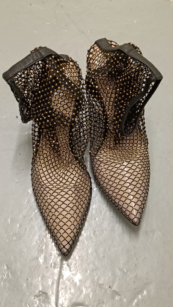 Mesh sock boots by Vince Camuto