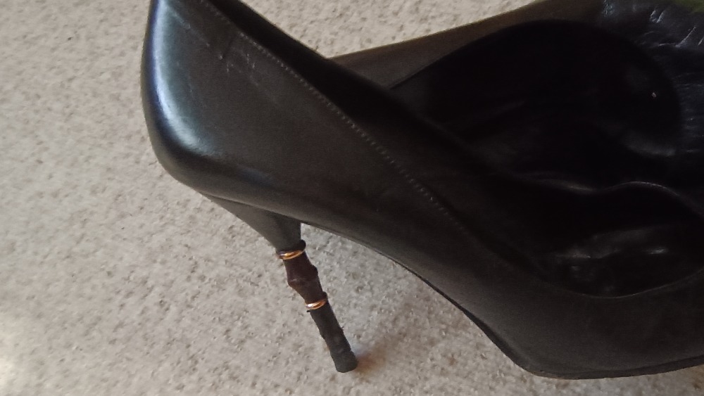 Black pumps Bamboo by Gucci