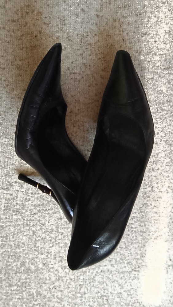 Black pumps Bamboo by Gucci